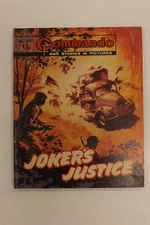COMMANDO COMIC WAR STORIES IN PICTURES No.1413 JOKER'S JUSTICE 1980 GN3411