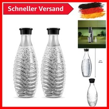Sodastream 0,6L CRYSTAL Glaskaraffe | Spülmaschinenfest | Kompatibel Mit Crystal