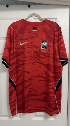 Nike South Korea KFA World Cup National Team Soccer Jersey XXL NWOT