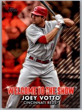 2022 Topps Series 1 Welcome to the Show Gold /75 Joey Votto WTTS-27 Reds