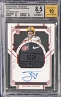 2020 NATIONAL TREASURE PRODIGY PATCH TAG JORDAN LOVE ROOKIE 1/1 BGS 8.5 AUTO 10