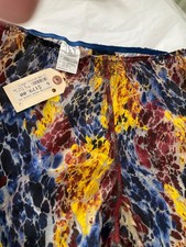 NEW 595 Jean Paul Gaultier Femme Patterned Cotton-Polyester Pant - US 6