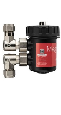 Adey Magna Clean Micro Zentralheizung Filter mit Schraubenschlüssel & Anleitung.