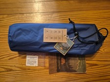 Camping Sleeping Pad, Compact Lightweight Air Mattress, new, Navy, Full size. 