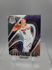 2024-25 Panini Mosaic Basketball Give And Go Nikola Jokic Insert Card