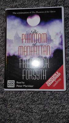 The Phantom of Manhattan Frederick Forsyth Audio Book Six Cassettes Complete