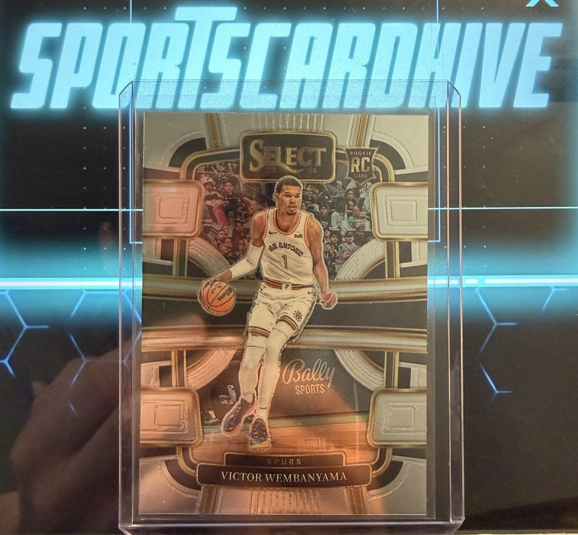 2023-24 Panini Select - Concourse Victor Wembanyama #87 Silver Prizm (RC)