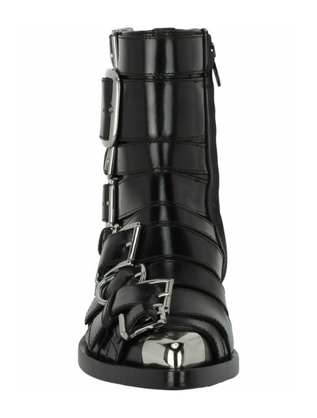 Botas de tobillo estilo punk con tiras para mujer Alexander McQueen 4