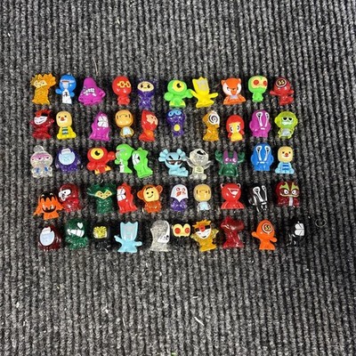 Gogo's Crazy Bones Mixed Lot of 50, Series 2 Glitter, Translucent