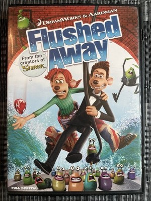 Flushed Away (DVD, 2007, Full Frame)