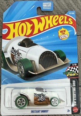 Hot Wheels 2026 A Case Instant Boost HW Starting Grid #1/10 New For 2026 Casting