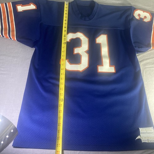 Vintage Rare Chicago Bears Sand Knit Pro Action NFL Football Jersey XL Salaam - Picture 6 of 24