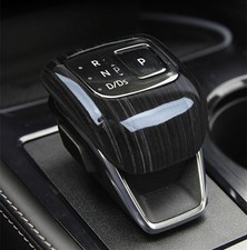For Nissan Rogue 2021-2026 Wood Grain Gear Shift Knob Cover Trim Decoration For Nissan Rogue 2021-2026 Wood Grain Gear Shift Knob Cover Trim Decoration