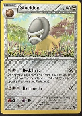 Shieldon Uncommon XY - Steam Siege 69/114 LP