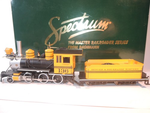 ++ G2755 On30 1:48 Spectrum 25218 Dampflok Mogul Denver RioGrande Bumble Bee NEU | Zustand: Gebraucht