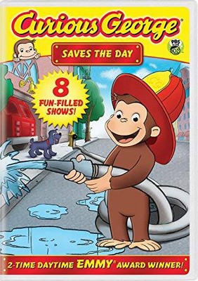 Curious George: Saves the Day - DVD By Frank Welker,Jeff Bennett - GOOD