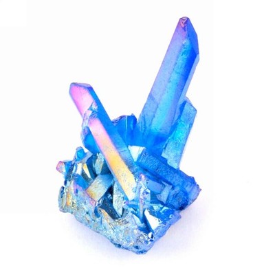 Aqua Angel Aura Bergkristall Stufe blau aus Brasilien