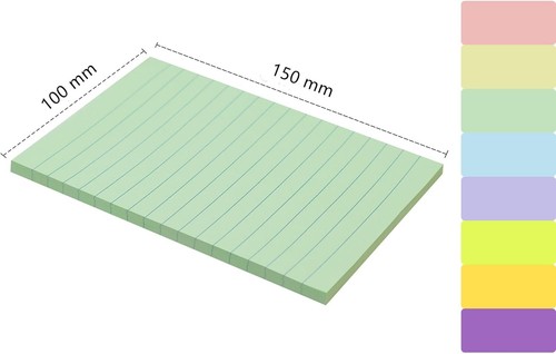 Post It Sticky Notes Reminders Self Adhesive Various Size Colours Paper Memo Pad - Picture 78 of 99