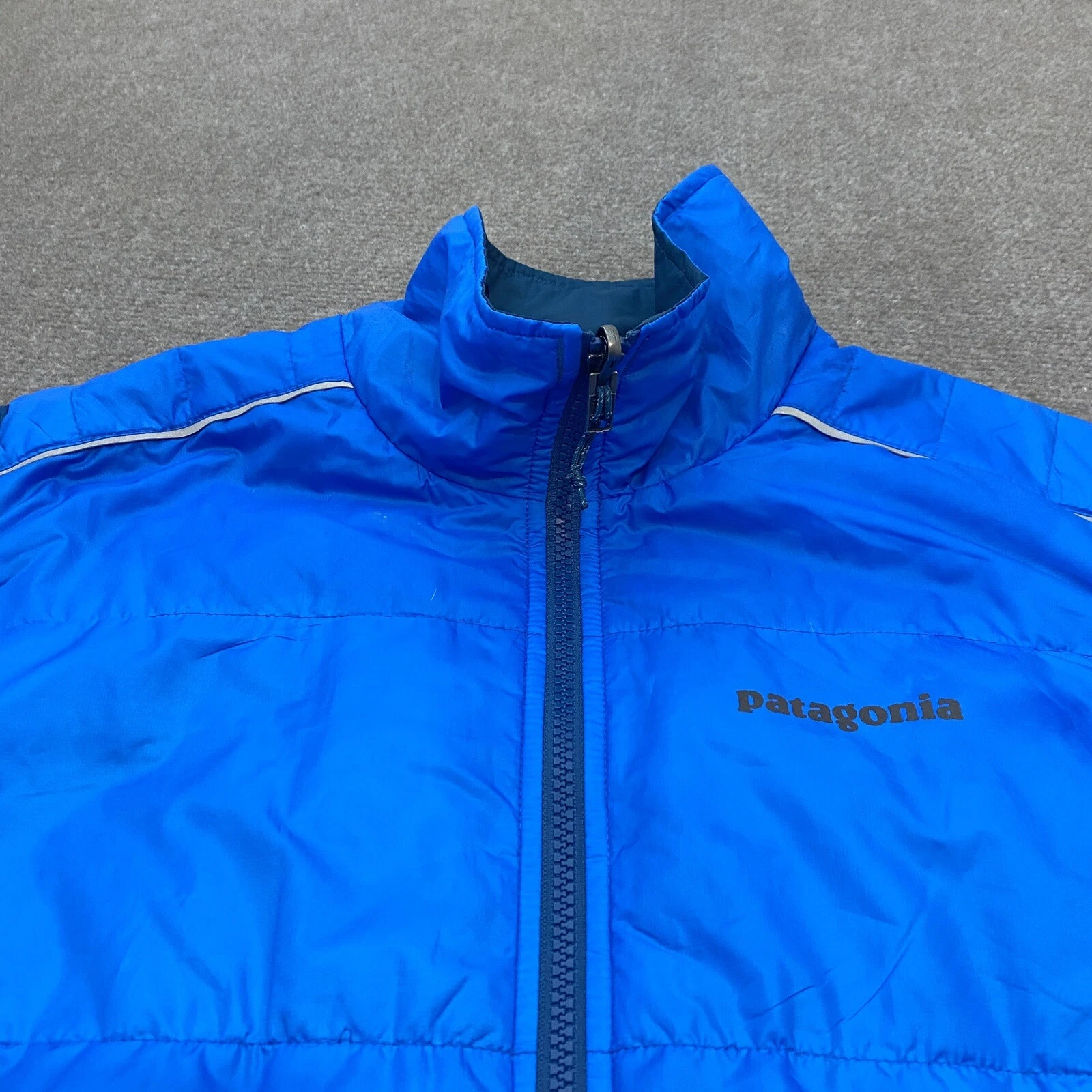 patagonia crankset reversible lightweight logo jacket