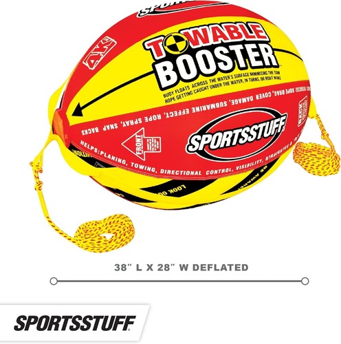 Sportsstuff Booster Ball, Towable Tube Rope Performance Ball Orb - Picture 2 of 6