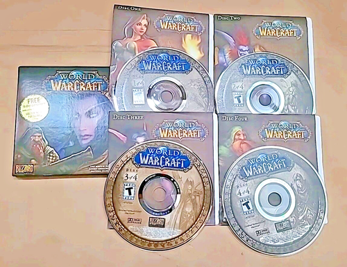 World Of Warcraft PC Lot Vanilla Burning Crusade Lich King Cataclysm MOST CIB - Picture 11 of 24
