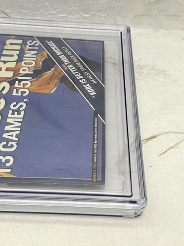 2003 Newsstand Sports Illustrated Basketball Kobe Bryant "Kobe's Run" CGC 7.5 - Picture 18 of 20