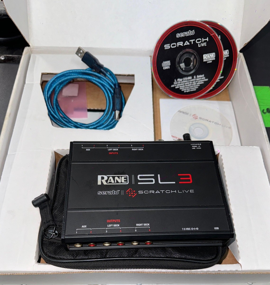 RANE SL3 serato scrathlive スクラッチライブ DJ Rane SL3 Scratch Live Serato DJ Interface Musical