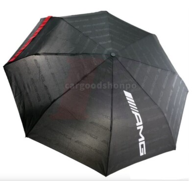 Genuine Mercedes-Benz AMG Folding Umbrella Red Black AMG