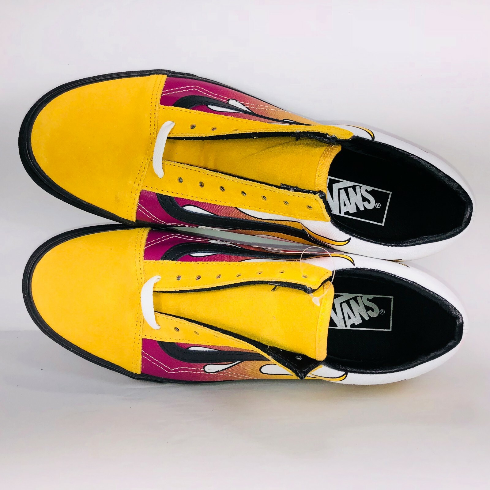 vans banana flame