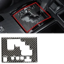 Real Carbon Fiber Center Control Gear Shift Panel Cover Trim Fits 10-21 4Runner