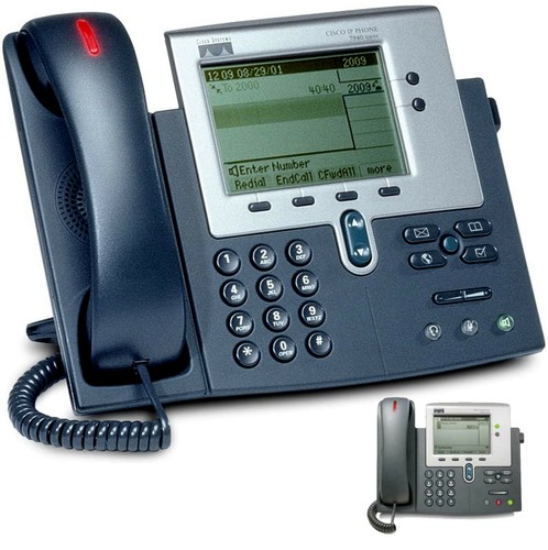 Cisco CP-7940G Ip-Phone CP7940 IP Telefono Sip Top Condition Ip-Phone # Cis _2 - Picture 1 of 4