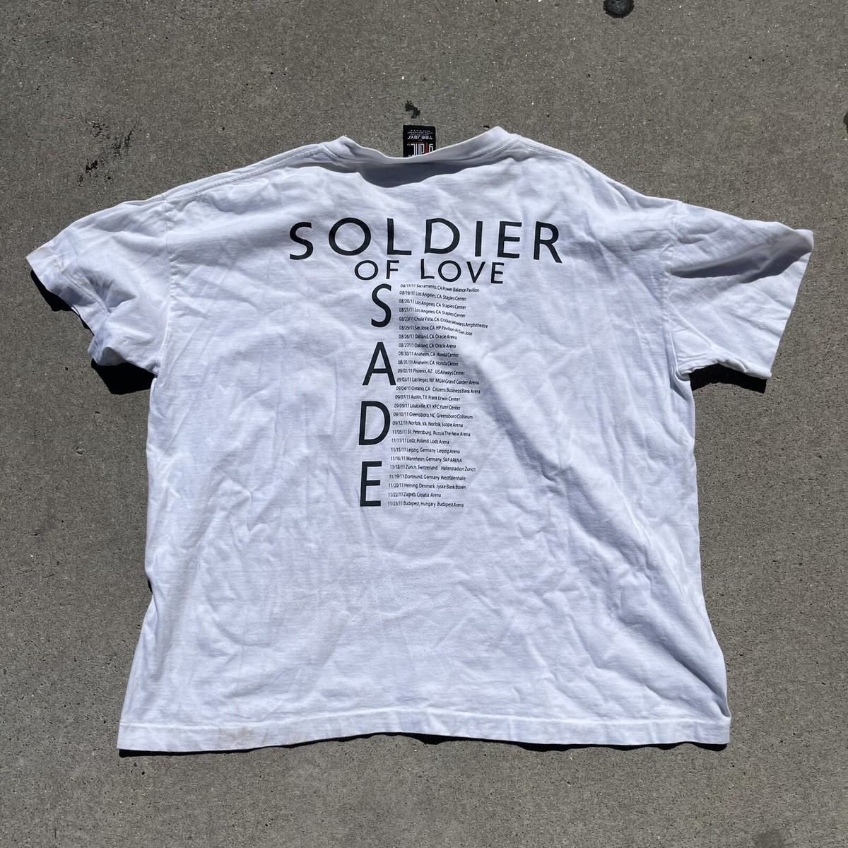 Vintage Sade Shirt Soldier Of Love Tour Rap Tee Single Vintage Sade Shirt Soldier Of Love Tour Rap Tee Single
