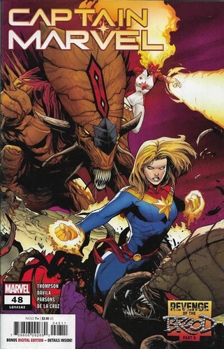Captain Marvel (11th Series) #48 NM 9.4 2023 Juan Frigeri Cover