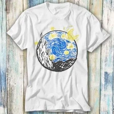 Van Gogh Starry Night Anime Manga T Shirt Meme Gift Top Tee Unisex 479