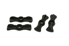 4 Black Cast Iron Butterfly Turn Latch Button Latch Antique Style Latch 2 Pair