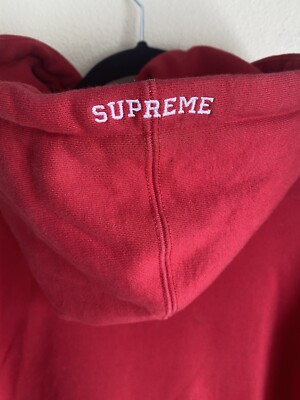Nike x Supreme Leather Applique Sweatshirt Streetwear CK6225 Nike x Supreme Leather Applique Sweatshirt Streetwear CK6225