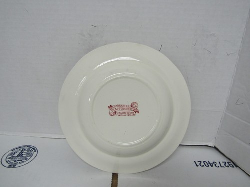 Pink warrented Staffordshire W. Adams & Sons Butter Dish, Tunstall England - Picture 5 of 6
