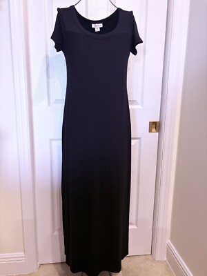 STYLE & CO BLACK  MAXI DRESS SIZE P/P NWT