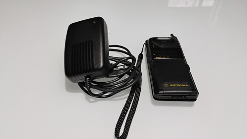 CELLULARE VINTAGE MOTOROLA MICROTAC ELITE LED ROSSI LOTTO STOCK DA COLLEZIONE - Afbeelding 12 van 13