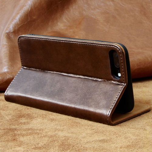 Luxury Schutzhülle für Apple / Samsung Smartphone Tasche Case Cover Handy bronze - Picture 9 of 12