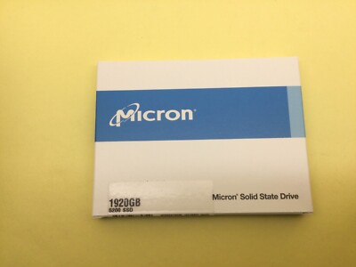 Micron 5200 PRO 1.92TB SATA 6Gb/s 2.5'' Internal SSD MTFDDAK1T9TDD New Sealed