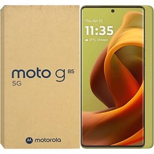 Motorola Moto G85 5G Olive Green 256GB  8GB Dual-SIM Unlocked GSM NEW