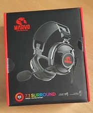 Marvo Scorpion Pro Gaming HG9053 7.1 Virtual Surround Sound Red Led  new/sealed
