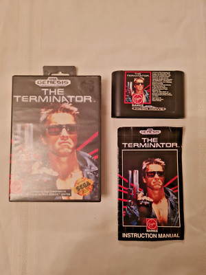 The Terminator Sega Genesis/Mega Drive Spiel komplett - PAL, ext Zustand