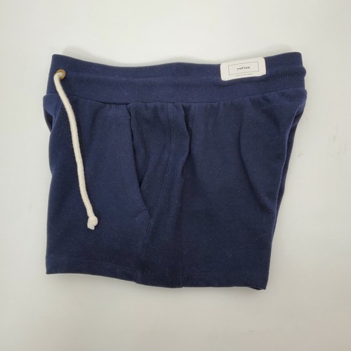 Reflex Womens Navy Blue Shorts Drawstring Pockets SZ M Life is Out There Comfort - 第 4/8 張圖片