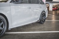 Maxton Design Seitenschweller Ansatz (Paar) V.2 + Flaps Passend FüR Skoda Octavi