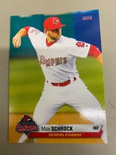 Max Schrock 2019 Memphis Redbirds Team Card