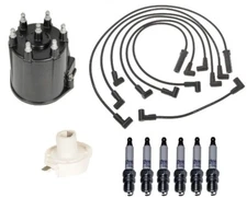ACDelco Ignition Kit Distributor Rotor Cap Wire Spark Plugs for Astro Bravada V6