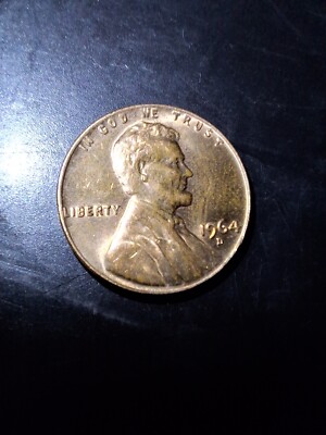 1964 D Lincoln Penny, L on Edge Rim, DDO on Lincoln + Date | eBay