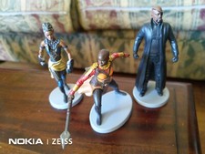 3x Marvel Superheroes NICK FURY Black Panther SHURI SAGA O'KOYE Figures TOYS LOT